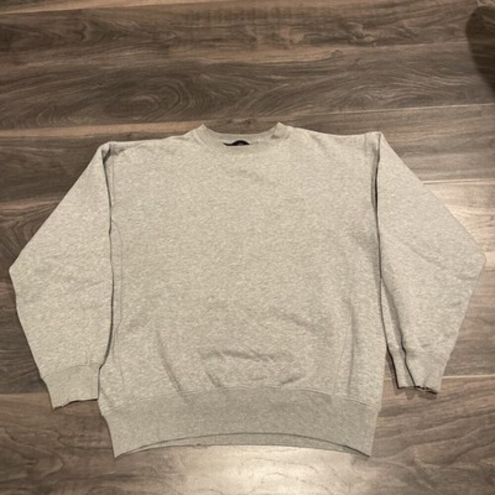 Vintage Nautica Golf Sweatshirt Mens Large Grey Crewneck Pullover Embroidered